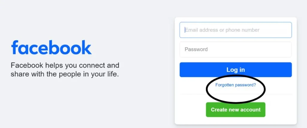फेसबुक पासवर्ड रीसेट कैसे करें
